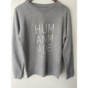 Stanley Stella Human Made Sweatshirt Size M Gray Organic Cotton Retreat 2017